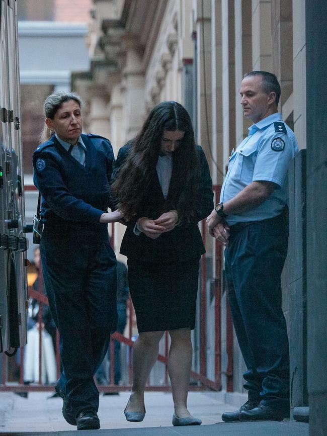 Scarlett Curham was initially charged with murder but pleaded guilty to the lessor offence of manslaughter before the trial began. Picture: NewsWire / Nadir Kinani