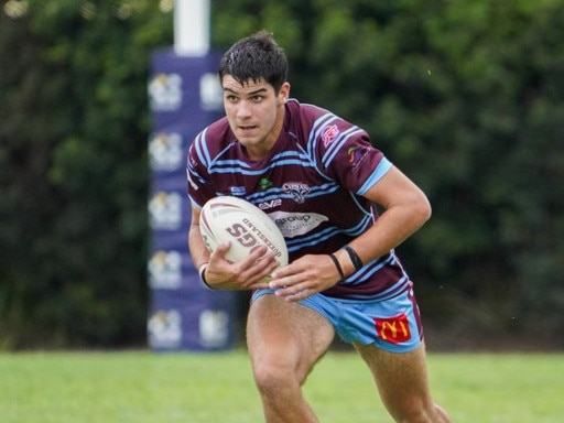 CQ Capras' under-18 squad member Carter Ford.