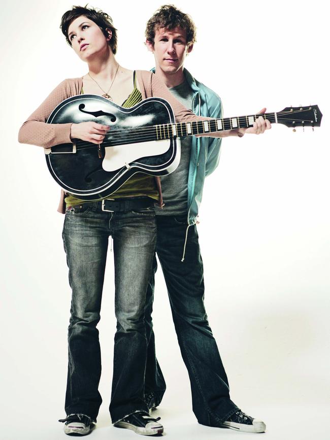 Lee and Missy Higgins in 2005