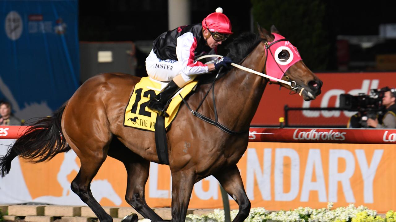 Runson broke the 1200m track record at The Valley two starts ago. Picture: AAP