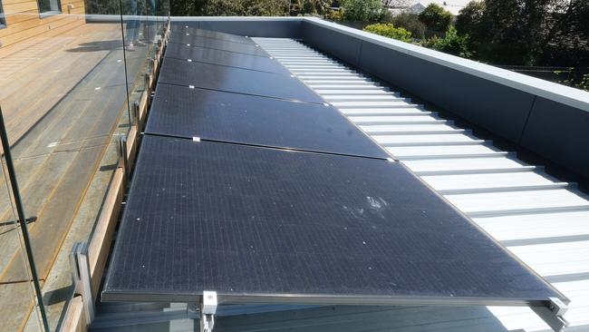 Experts say now is the time to invest in solar, with prices particularly low. Picture: Mark Wilson