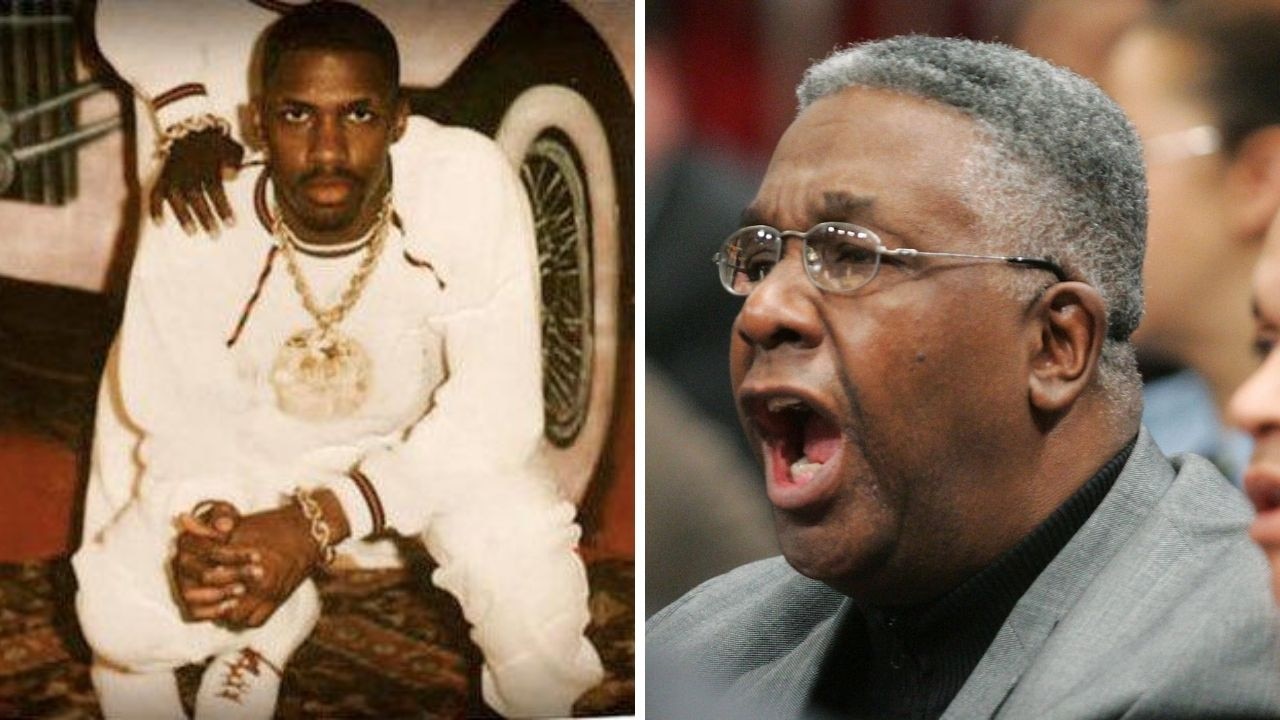 Drug kingpin Rayful Edmond and basketball coach John Thompson.