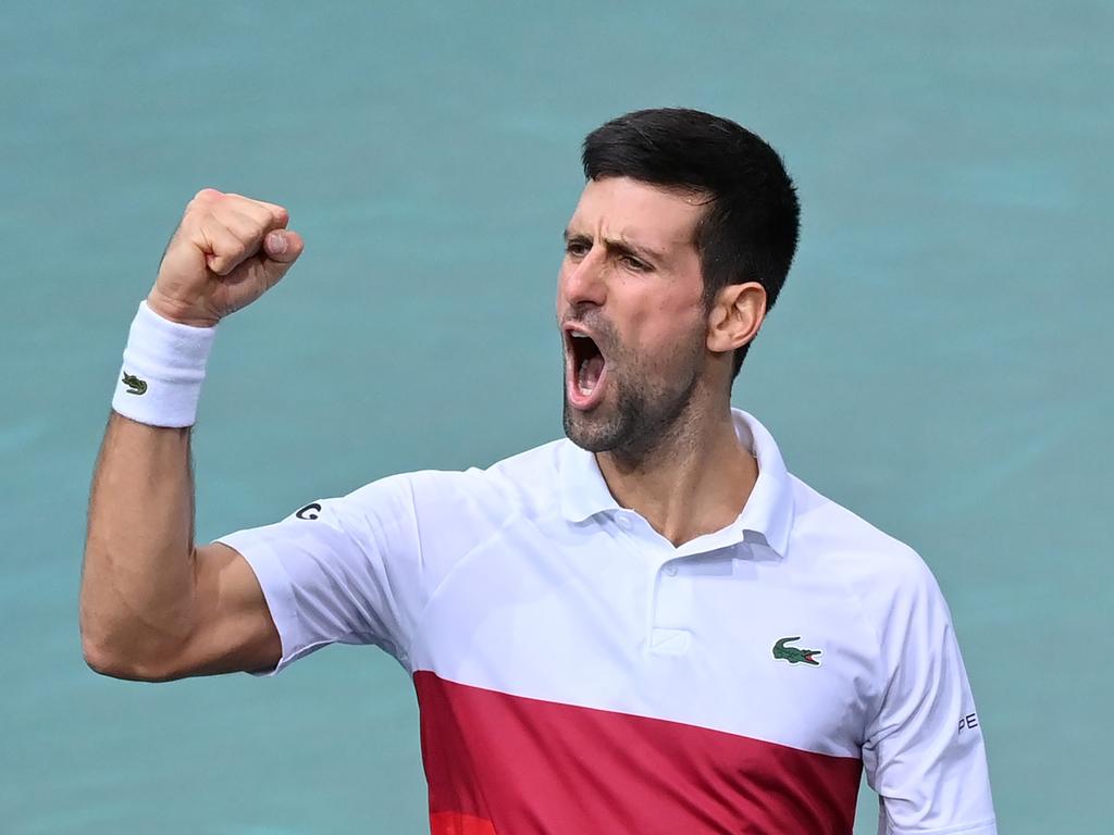 Djokovic was freed from immigration detention on Monday. Picture: Justin Setterfield/Getty Images