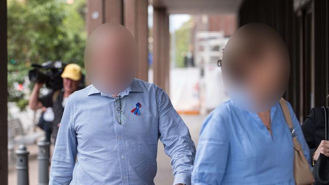 The foster parents of William Tyrrell at a previous court appearance. Picture: NCA NewsWire / Flavio Brancaleone