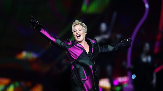 P!nk has sold more than two million concert tickets in Australia over two decades. Picture: AAP