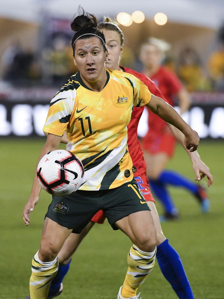 Former Matilda Lisa De Vanna. Picture: Michael Ciaglo/Getty