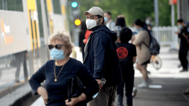 Mask wearing in 2021. Image: Jeremy Piper.