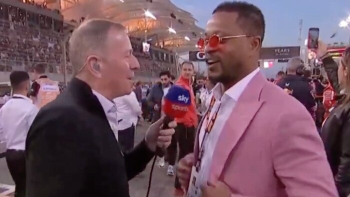 Martin Brundle and Patrice Evra.