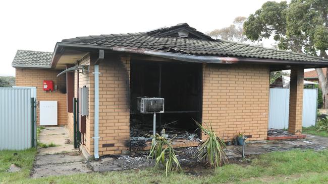 MFS crews quickly contained the blaze, but the house was completely gutted. Picture: Tait Schmaal.