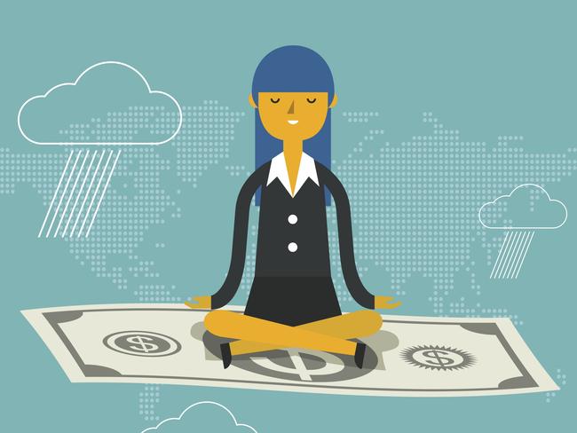 Businesswoman Meditation. Source: Getty images