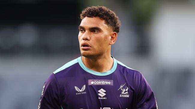 Xavier Coates could miss Melbourne Storm’s clash with the Bulldogs.