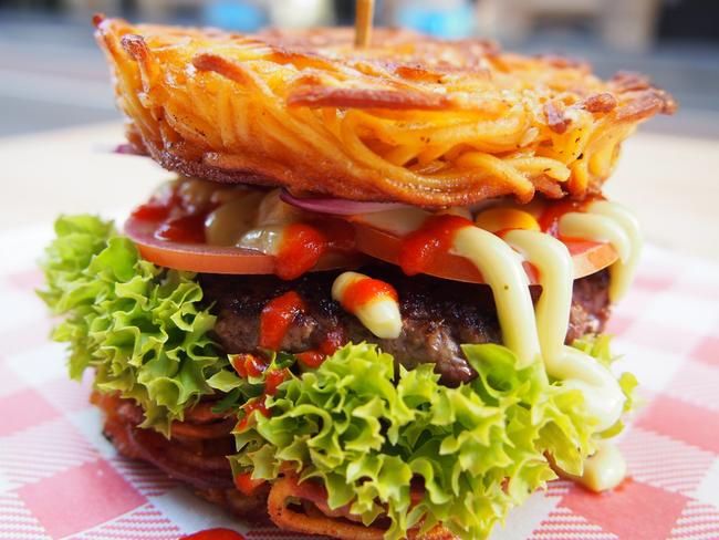 Ramen Burger.