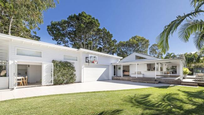 Former Neighbours star Blair McDonough and his wife Kristi Townley have listed their Suffolk Park home. Picture: realestate.com.au