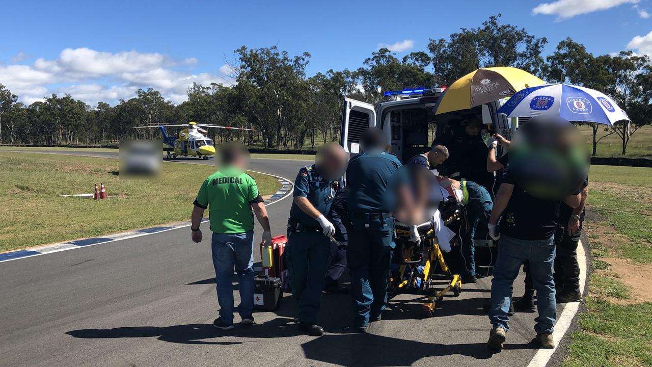 he Toowoomba-based RACQ LifeFlight Rescue helicopter was tasked to a motorbike incident in the Southern Downs.