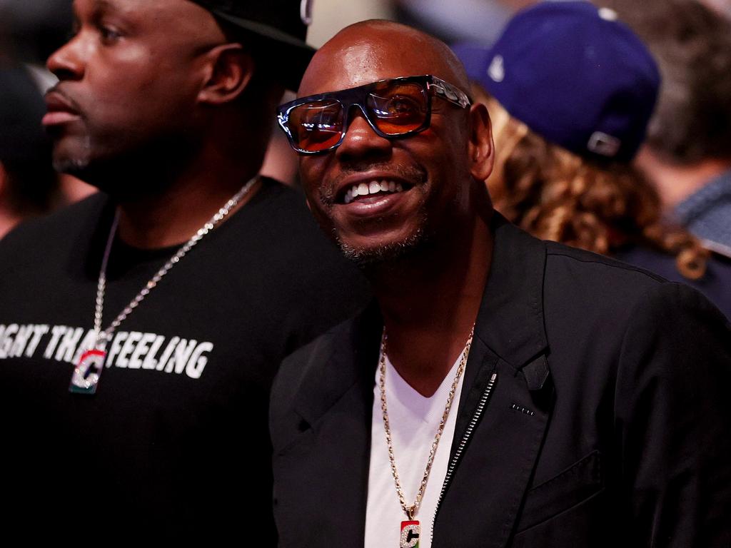 We don’t think Chapelle was cracking any jokes within earshot of the losing fighters. (Photo by Stacy Revere/Getty Images)