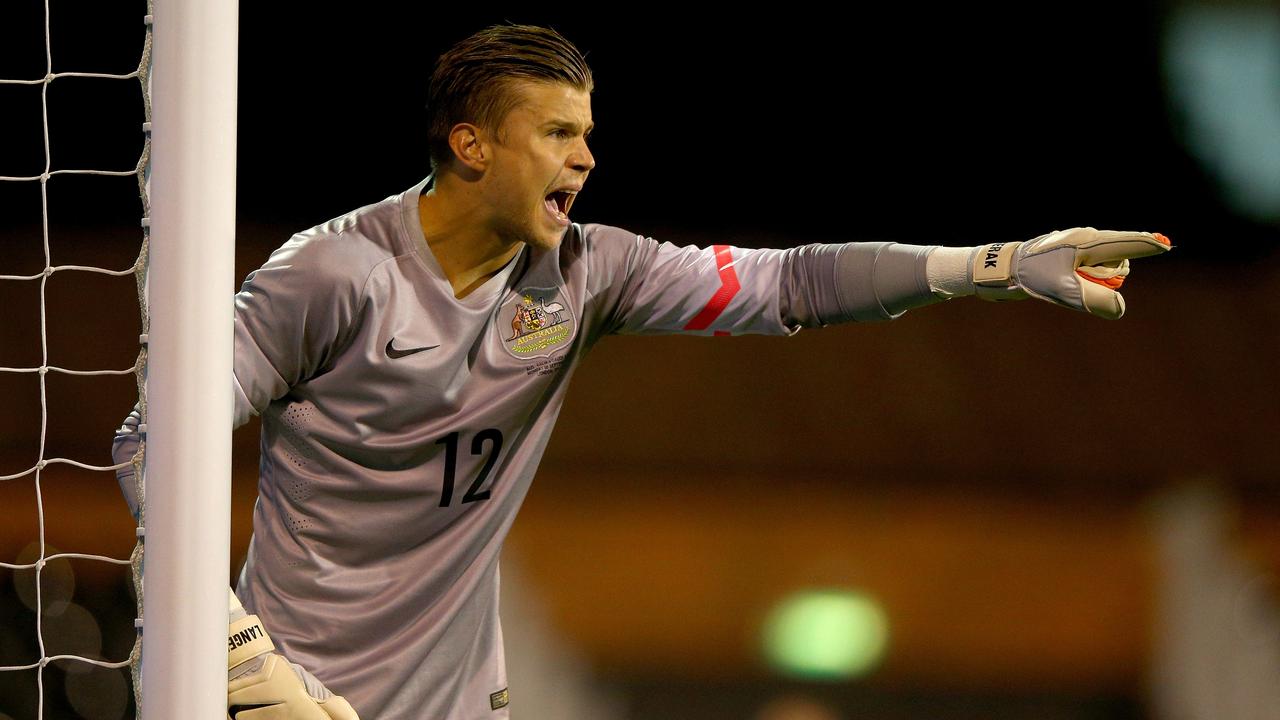 Mitch Langerak has withdrawn from the Socceroos squad