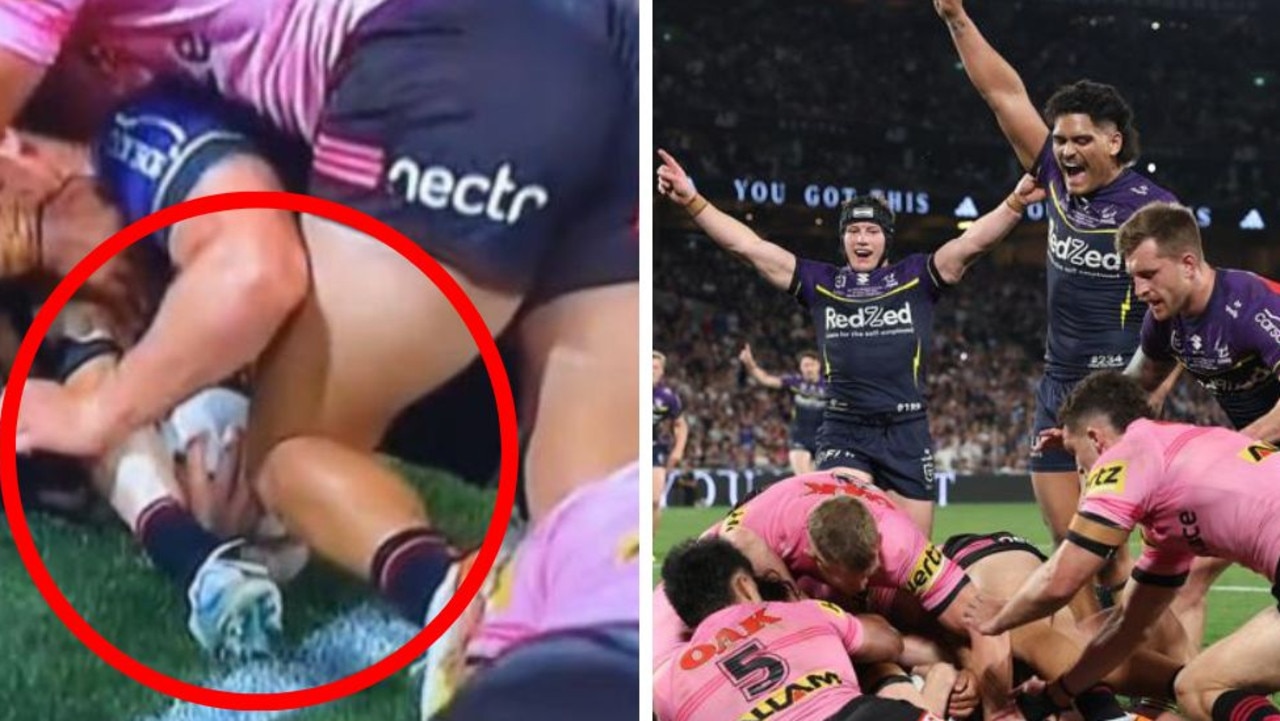 Melbourne Storm’s Jack Howarth no try slammed by NRL fans