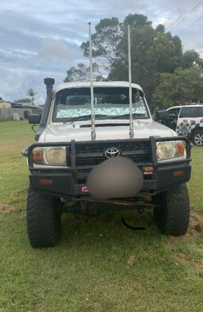 This Toyota 79 LandCruiser was allegedly stolen from next to the pier at Torquay Beach.