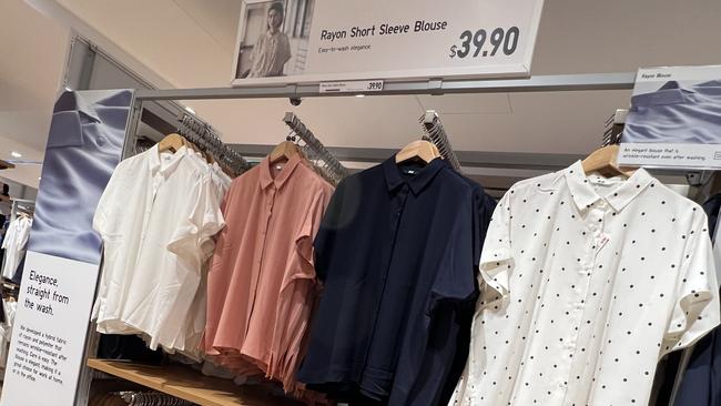 Uniqlo Adelaide store. Picture: Anna Vlach