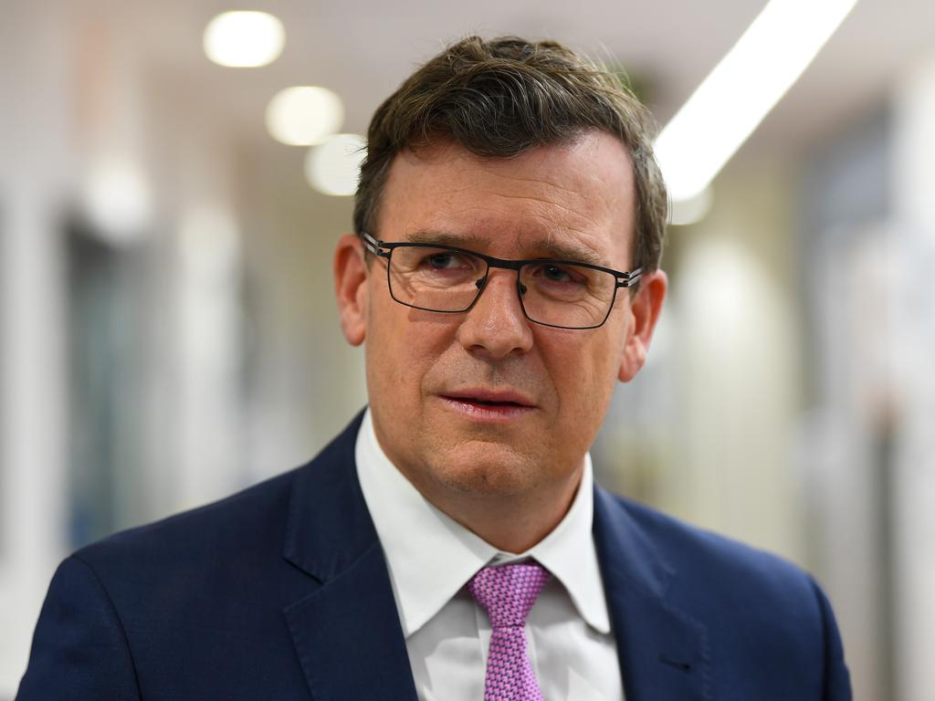 Alan Tudge was responding to accusations Australia was racist towards Chinese tourists and students. Picture: AAP Image/James Ross