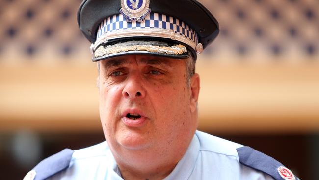 Traffic and Highway Patrol Commander assistant commissioner Michael Corboy. Picture: Tim Hunter.