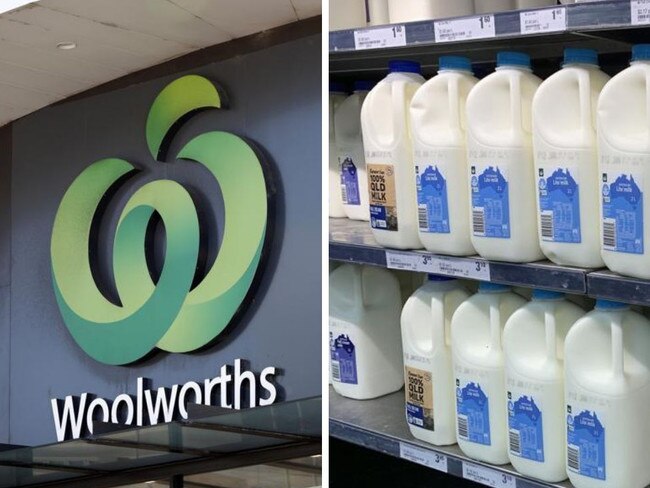 Huge change to Woolies milk bottles