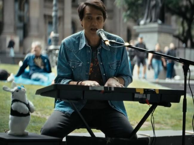 Ralph Macchio in the Coldplay video.