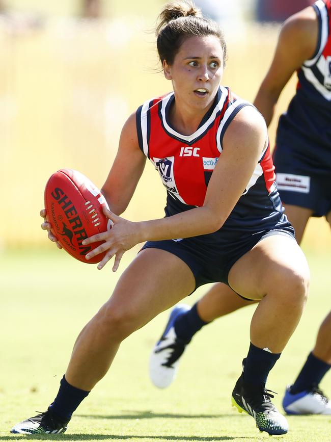 Ange Gogos in action for Darebin.