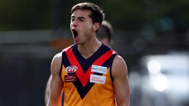 Ben Caluzzi is East Keilor’s reigning best-and-fairest winner. Picture: Mark Dadswell