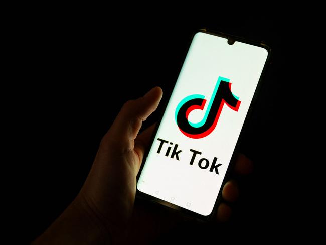 TikTok specialises in visual, “snackable” content, but what is that junk food diet doing to its Gen Alpha users? Picture: Antonin UTZ/AFP