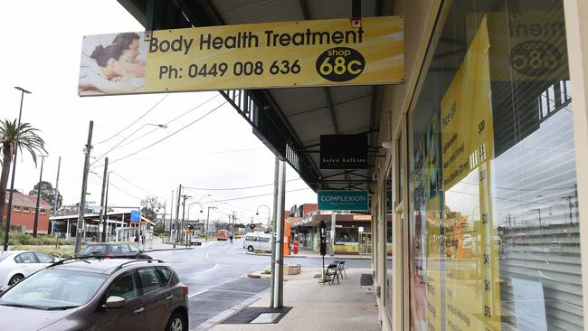 Body Health Treatment in Blackburn has been proscribed a brothel, and shut down. Picture: Josie Hayden