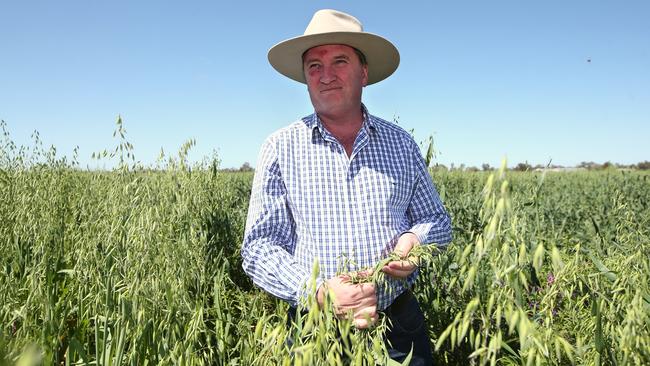 Barnaby Joyce said he’s proud of his achievements. Picture: Kym Smith.