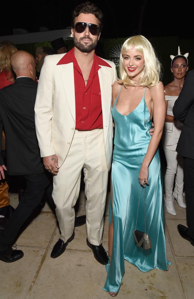 It’s over! Former couple Brody Jenner and Kaitlynn Carter, pictured at a Halloween party last year. Picture: Getty Images