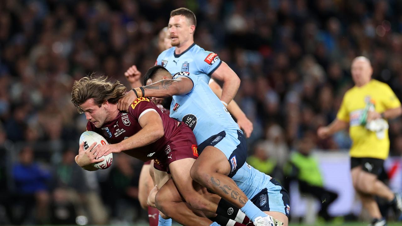 Carrigan wants to improve in Origin II. (Photo by Cameron Spencer/Getty Images)