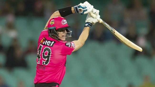 Steve Smith last featured for the Sydney Sixers in BBL09. (AAP Image/Craig Golding)