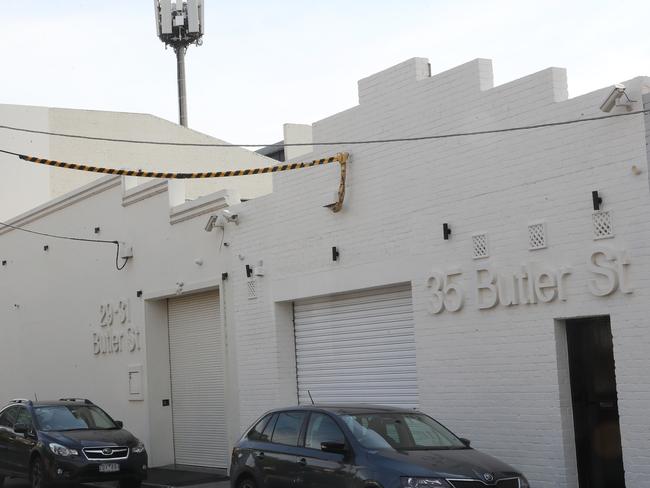 At the heart of Martin’s property portfolio is a strip of five warehouse-style buildings running from 25 to 37 Butler St, North Richmond. Picture: David Crosling