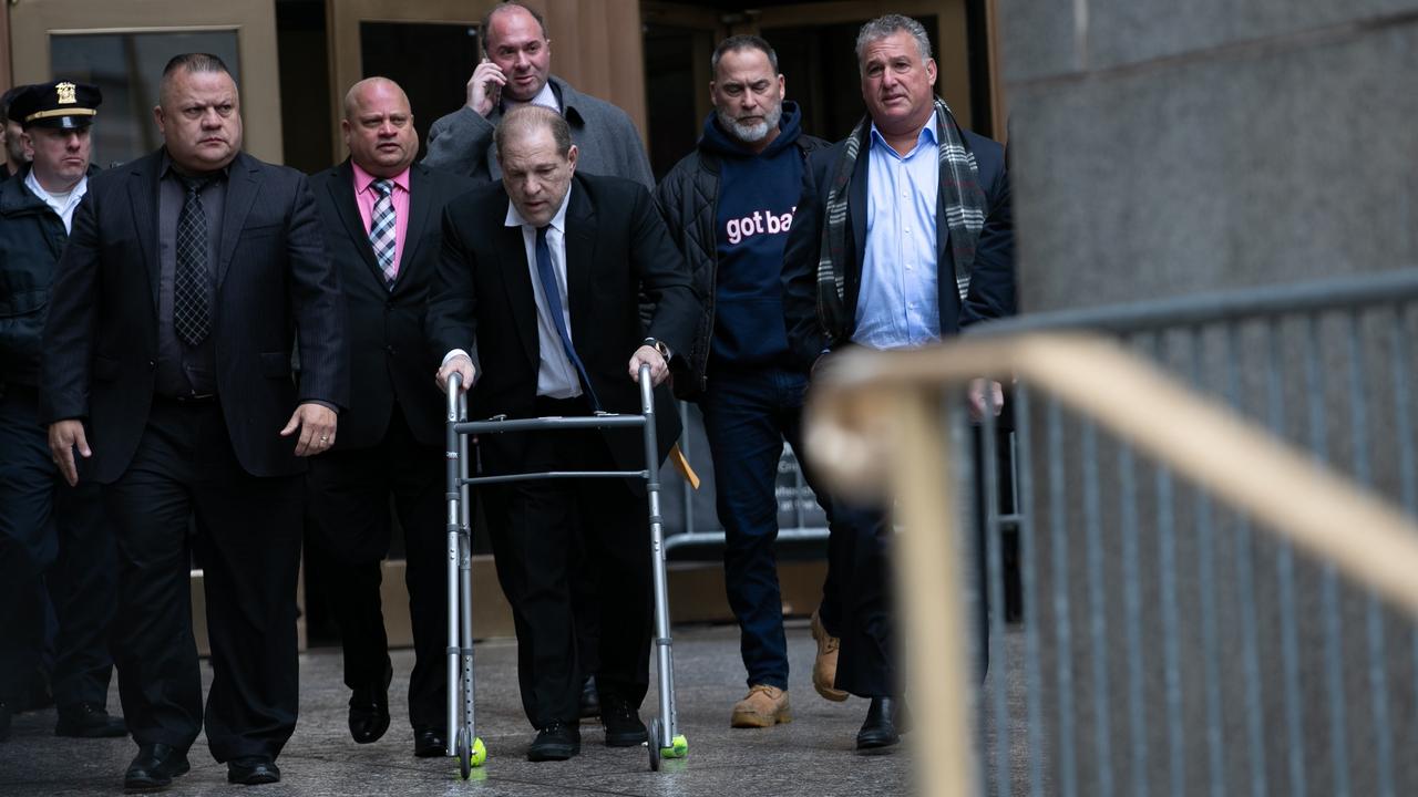 Weinstein was in court for a ruling on whether he would remain free on bail or if his bail will be raised to $5 million before his trial starts January 6. Picture: Jeenah Moon/Getty Images/AFP.