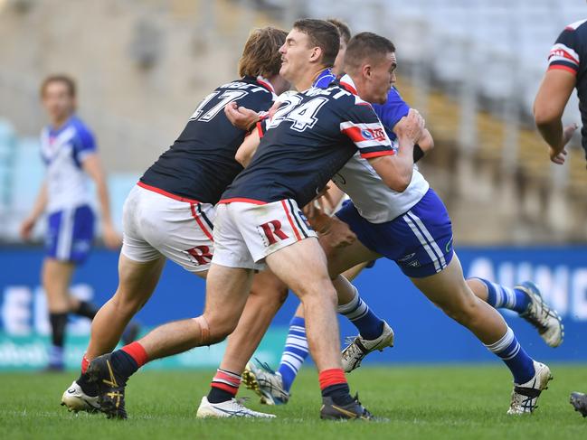 Harry Hayes of the Canterbury Bulldogs. Picture: NRL Photos/Robb Cox