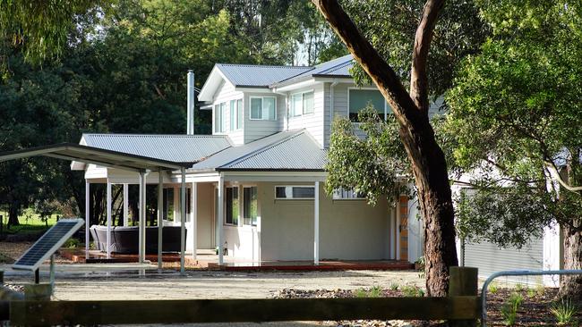 The house belonging to Erin Patterson in Leongatha. Picture: The Australian / Luis Enrique Ascui