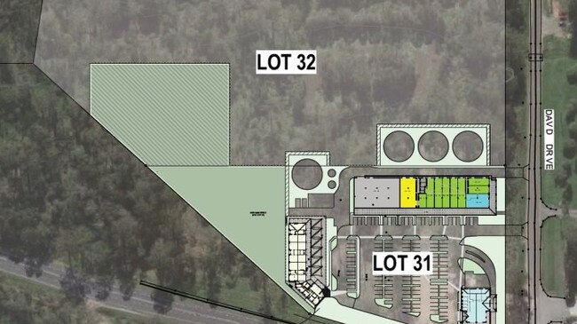 Plans for the Curra Town Centre