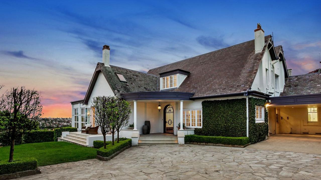 Charlton’s trophy home in Bellevue Hill.