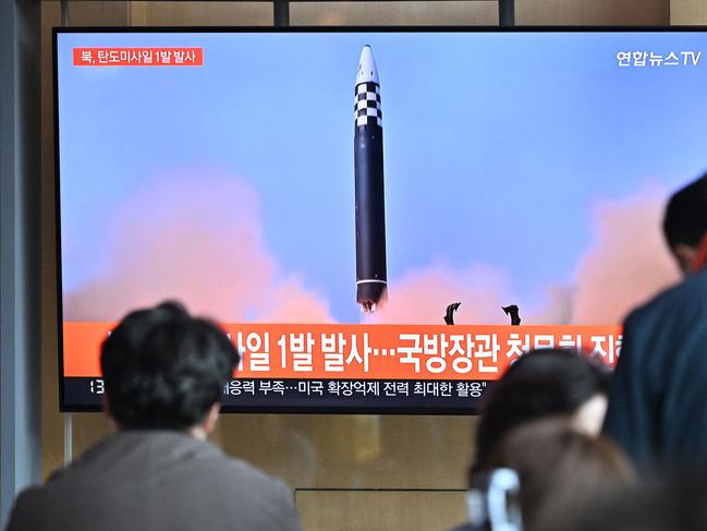 Kim Jong-un said at last week’s military parade that he would take measures to develop ‘the nuclear forces of our state at the fastest possible speed’.