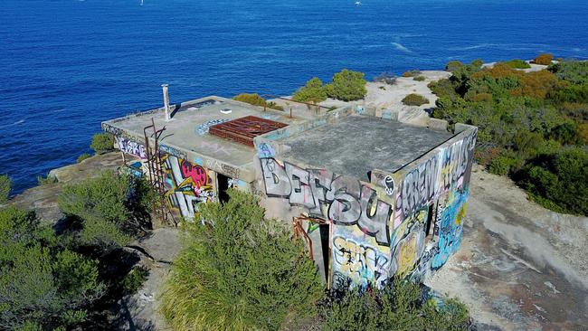 The ShD radar blockhouse at North Head