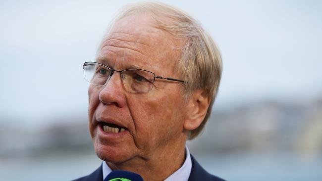 ARLC boss Peter Beattie at Thursday night’s NRL launch. Picture: Getty Images 