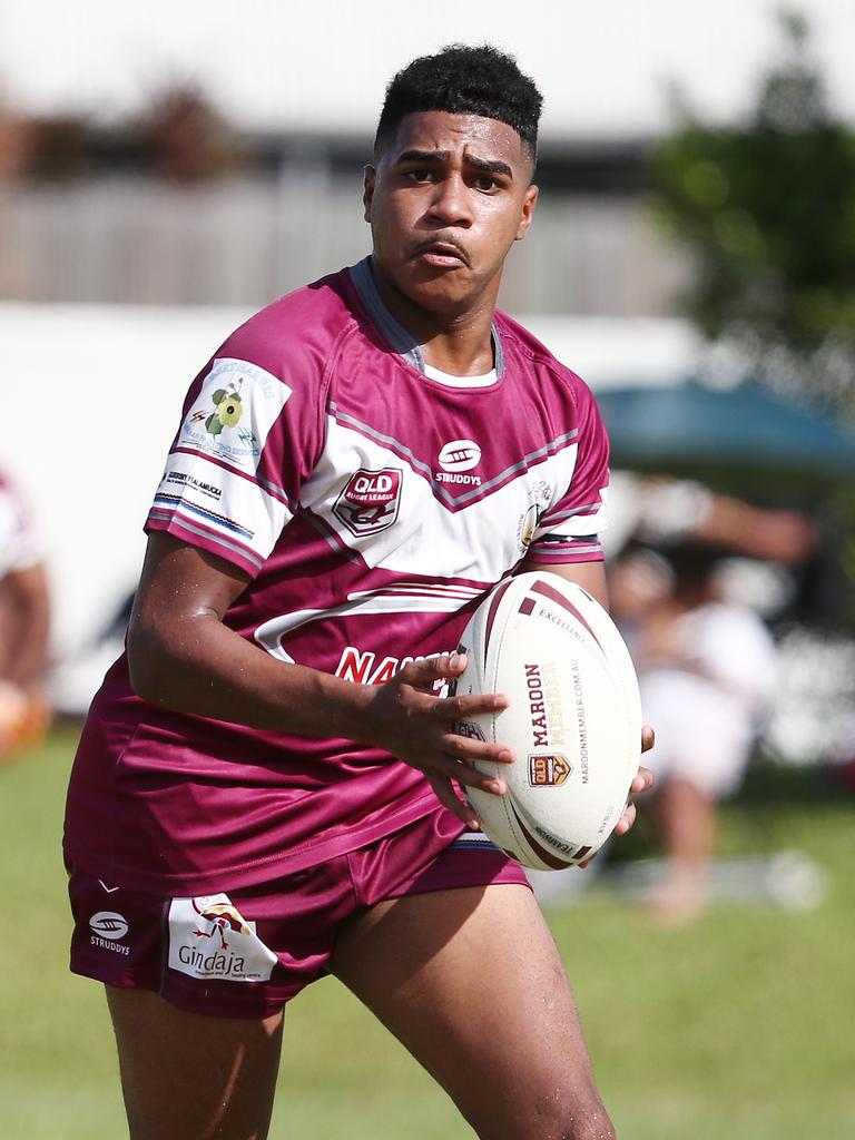 Keishon Hunter Flanders will leave Yarrabah Seahawks for Edmonton Storm. Picture: Brendan Radke