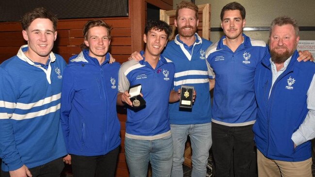 Mt Barker's Sam Callins took out the Mail Medal this year. Picture: Supplied, Mt Barker Football Club