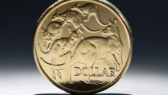 The Australian dollar has fallen as the greenback edges higher.