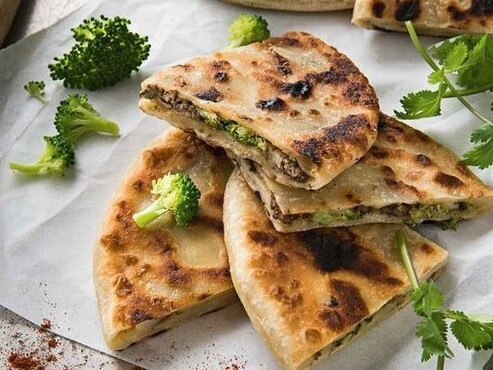 Beef paratha.