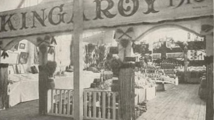 Kingaroy’s exhibit at the Brisbane Exhibition, winning 3rd place in B Grade. A display to the region’s pride and agricultural achievements. Source: Unknown