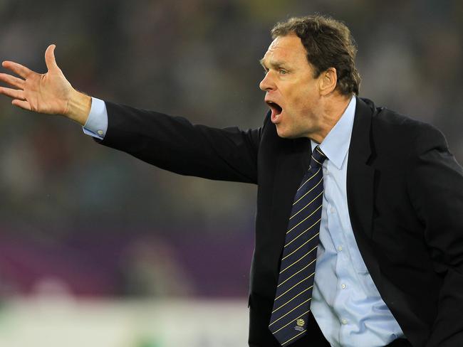 Holger Osieck couldn’t lift the Socceroos over the line in 2011.